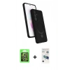 MARSİLYAN™- Galaxy S26 Plus Kılıf İz Işık Koleksiyonu - Siyah 3D Antistatik Seramik Nano Ekran Koruyucu + Raze Metal Kamera Lens - GS