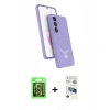 MARSİLYAN™- Galaxy S26 Plus Kılıf İz Işık Koleksiyonu - Siyah 3D Antistatik Seramik Nano Ekran Koruyucu + Raze Metal Kamera Lens - GS