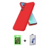 MARSİLYAN™- Galaxy S26 Plus Kılıf Kozmos Yansıma Özel Seri - Siyah Bilvis 3D Cam Ekran Koruyucu + Raze Metal Kamera Lens - GS
