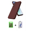 MARSİLYAN™- Galaxy S26 Plus Kılıf Kozmos Yansıma Özel Seri - Siyah Bilvis 3D Cam Ekran Koruyucu + Raze Metal Kamera Lens - GS
