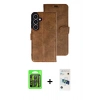 MARSİLYAN™- Galaxy S26 Plus Kılıf Siluet Işık Serisi - Siyah 3D Antistatik Cam Ekran Koruyucu + Raze Metal Kamera Lens - SH