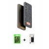 MARSİLYAN™- Galaxy S26 Plus Kılıf Vadi Klasik Serisi - Siyah 3D Antistatik Hayalet Cam Ekran Koruyucu + Raze Metal Kamera Lens - SH