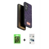 MARSİLYAN™- Galaxy S26 Plus Kılıf Vadi Klasik Serisi - Siyah 3D Antistatik Seramik Nano Ekran Koruyucu + Raze Metal Kamera Lens - SH