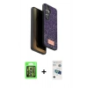 MARSİLYAN™- Galaxy S26 Plus Kılıf Vadi Klasik Serisi - Siyah 3D Antistatik Seramik Nano Ekran Koruyucu + Raze Metal Kamera Lens - GS
