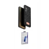 MARSİLYAN™- Galaxy S26 Plus Kılıf Vadi Klasik Serisi - Siyah Bilvis 3D Cam Ekran Koruyucu