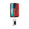 MARSİLYAN™- Galaxy S26 Ultra Kılıf Ahenk Klasik - Siyah 3D Antistatik Hayalet Cam Ekran Koruyucu