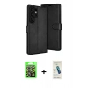 MARSİLYAN™- Galaxy S26 Ultra Kılıf Siluet Işık Serisi - Şeffaf Pasifik Cam Ekran Koruyucu + Raze Metal Kamera Lens - GS