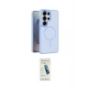 MARSİLYAN™- Galaxy S26 Ultra Kılıf Siluet Minimal Prime - Şeffaf Pasifik Cam Ekran Koruyucu