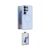 MARSİLYAN™- Galaxy S26 Ultra Kılıf Siluet Minimal Prime - Siyah Bilvis 3D Cam Ekran Koruyucu