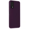 MARSİLYAN™- General Mobile Gm 23 Kılıf First Silikon - Mor