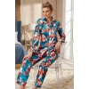MARSiLYAN- Gül Desenli Pijama Takımı KADIN NURT5654