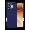 MARSİLYAN™- Huawei Honor 600 First Silikon - Lacivert