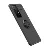 MARSİLYAN™- Huawei P40 Pro Kılıf Range Yüzüklü Silikon - Siyah