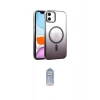 MARSİLYAN™- iPhone 11 Kılıf Ahenk Doku Özel Seri - Siyah Joko Magic 5D Cam