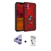 MARSİLYAN™- iPhone 11 Kılıf Ahenk Klasik Koleksiyonu - Şeffaf Uv Polymer Nano Ekran Koruyucu + Raze Metal Kamera Lens - MR