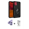 MARSİLYAN™- iPhone 11 Kılıf Ahenk Klasik Koleksiyonu - Şeffaf Uv Polymer Nano Ekran Koruyucu + Raze Metal Kamera Lens - MR