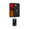 MARSİLYAN™- iPhone 11 Kılıf Ahenk Klasik Koleksiyonu - Siyah 3D Antistatik Hayalet Cam Ekran Koruyucu