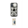 MARSİLYAN™- iPhone 11 Kılıf Ahenk Klasik - Siyah 6D Mat Seramik Hayalet Nano Ekran Koruyucu