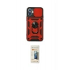 MARSİLYAN™- iPhone 11 Kılıf Ahenk Klasik - Siyah 6D Mat Seramik Hayalet Nano Ekran Koruyucu