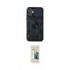 MARSİLYAN™- iPhone 11 Kılıf Ahenk Klasik - Siyah 6D Mat Seramik Hayalet Nano Ekran Koruyucu