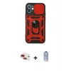MARSİLYAN™- iPhone 11 Kılıf Ahenk Klasik - Siyah Joko Magic 5D Cam + Pers Alüminyum Kamera Lens - KI