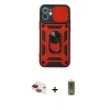 MARSİLYAN™- iPhone 11 Kılıf Ahenk Klasik - Siyah Joko Magic 5D Hayalet Cam + Pers Alüminyum Kamera Lens - KI