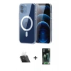 MARSİLYAN™- iPhone 11 Kılıf Ahenk Minimal Serisi - Siyah 360 Mat Full Body Arka Koruyucu + Kamera Lens Koruma Cam - SF