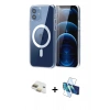 MARSİLYAN™- iPhone 11 Kılıf Ahenk Minimal Serisi - Siyah 3D Antistatik Cam Ekran Koruyucu + Pers Alüminyum Kamera Lens - GD
