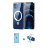 MARSİLYAN™- iPhone 11 Kılıf Ahenk Minimal Serisi - Siyah 3D Antistatik Seramik Nano Ekran Koruyucu + Neon Fosforlu Kamera Lens - TU
