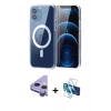 MARSİLYAN™- iPhone 11 Kılıf Ahenk Minimal Serisi - Siyah 3D Antistatik Seramik Nano Ekran Koruyucu + Raze Metal Kamera Lens - MR