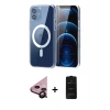 MARSİLYAN™- iPhone 11 Kılıf Ahenk Minimal Serisi - Siyah 6D Antistatik Mat Seramik Hayalet Nano Ekran Koruyucu + Raze Metal Kamera Lens - SH