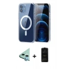 MARSİLYAN™- iPhone 11 Kılıf Ahenk Minimal Serisi - Siyah 6D Antistatik Mat Seramik Hayalet Nano Ekran Koruyucu + Raze Metal Kamera Lens - MI