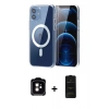 MARSİLYAN™- iPhone 11 Kılıf Ahenk Minimal Serisi - Siyah 6D Antistatik Mat Seramik Hayalet Nano Ekran Koruyucu + PVD Metal Kamera Lens - TU