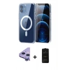 MARSİLYAN™- iPhone 11 Kılıf Ahenk Minimal Serisi - Siyah 6D Antistatik Mat Seramik Hayalet Nano Ekran Koruyucu + Raze Metal Kamera Lens - MR