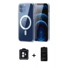 MARSİLYAN™- iPhone 11 Kılıf Ahenk Minimal Serisi - Siyah 6D Antistatik Mat Seramik Hayalet Nano Ekran Koruyucu + PVD Metal Kamera Lens - YL