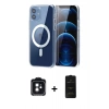 MARSİLYAN™- iPhone 11 Kılıf Ahenk Minimal Serisi - Siyah 6D Antistatik Mat Seramik Hayalet Nano Ekran Koruyucu + PVD Metal Kamera Lens - SH
