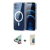 MARSİLYAN™- iPhone 11 Kılıf Ahenk Minimal Serisi - Siyah 6D Mat Seramik Hayalet Nano Ekran Koruyucu + Raze Metal Kamera Lens - KI