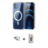 MARSİLYAN™- iPhone 11 Kılıf Ahenk Minimal Serisi - Siyah Bilvis 3D Cam Ekran Koruyucu + Pers Alüminyum Kamera Lens - YL