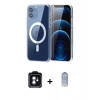 MARSİLYAN™- iPhone 11 Kılıf Ahenk Minimal Serisi - Siyah Joko Magic 5D Cam + PVD Metal Kamera Lens - YL