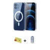 MARSİLYAN™- iPhone 11 Kılıf Ahenk Minimal Serisi - Siyah Joko Magic 5D Cam + Rainbow Kamera Lens Koruma Cam - KI