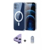 MARSİLYAN™- iPhone 11 Kılıf Ahenk Minimal Serisi - Siyah Joko Magic 5D Cam + Raze Metal Kamera Lens - MR