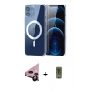 MARSİLYAN™- iPhone 11 Kılıf Ahenk Minimal Serisi - Siyah Joko Magic 5D Hayalet Cam + Raze Metal Kamera Lens - SH