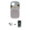 MARSİLYAN™- iPhone 11 Kılıf Akış Yansıma - Şeffaf 360 Full Body Arka Koruyucu + Pers Alüminyum Kamera Lens - GI