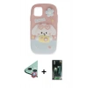 MARSİLYAN™- iPhone 11 Kılıf Akış Yansıma - Şeffaf 360 Full Body Arka Koruyucu + Raze Metal Kamera Lens - KI