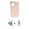 MARSİLYAN™- iPhone 11 Kılıf Akış Yansıma - Şeffaf Pasifik Cam Ekran Koruyucu + Raze Metal Kamera Lens - KI