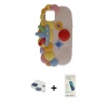 MARSİLYAN™- iPhone 11 Kılıf Akış Yansıma - Şeffaf Pasifik Cam Ekran Koruyucu + Pers Alüminyum Kamera Lens - LT