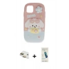 MARSİLYAN™- iPhone 11 Kılıf Akış Yansıma - Şeffaf Pasifik Cam Ekran Koruyucu + Pers Alüminyum Kamera Lens - GD