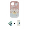 MARSİLYAN™- iPhone 11 Kılıf Akış Yansıma - Şeffaf Pasifik Cam Ekran Koruyucu + Raze Metal Kamera Lens - MI