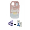 MARSİLYAN™- iPhone 11 Kılıf Akış Yansıma - Şeffaf Royal Nano Ekran Koruyucu + Raze Metal Kamera Lens - MR