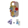 MARSİLYAN™- iPhone 11 Kılıf Akış Yansıma - Şeffaf Royal Nano Ekran Koruyucu + Raze Metal Kamera Lens - MR